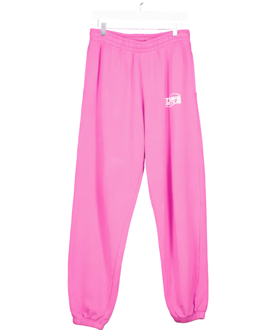 7 Days Active Pink Monday Pants UK M
