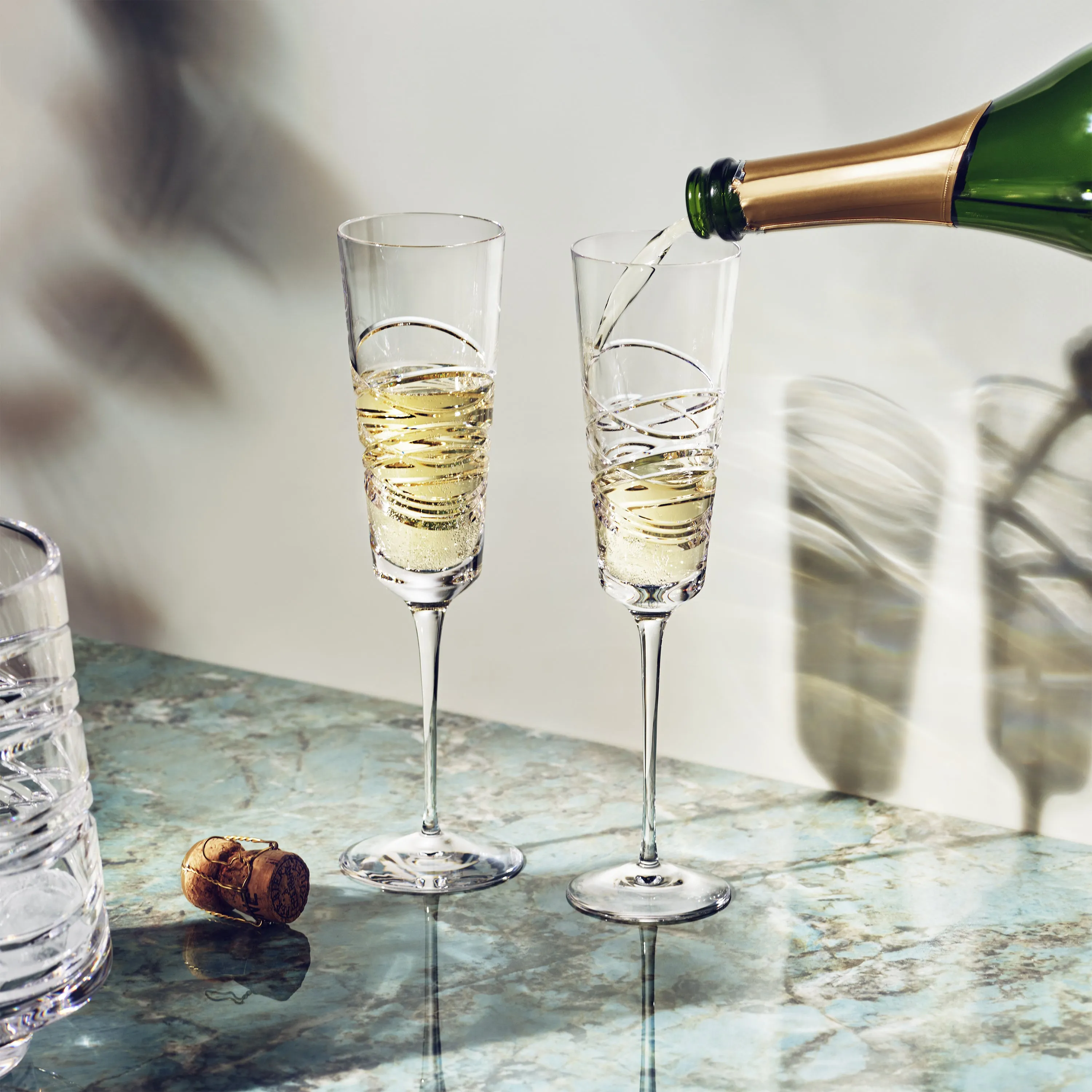 Aran Flute Glass (Set of 2)