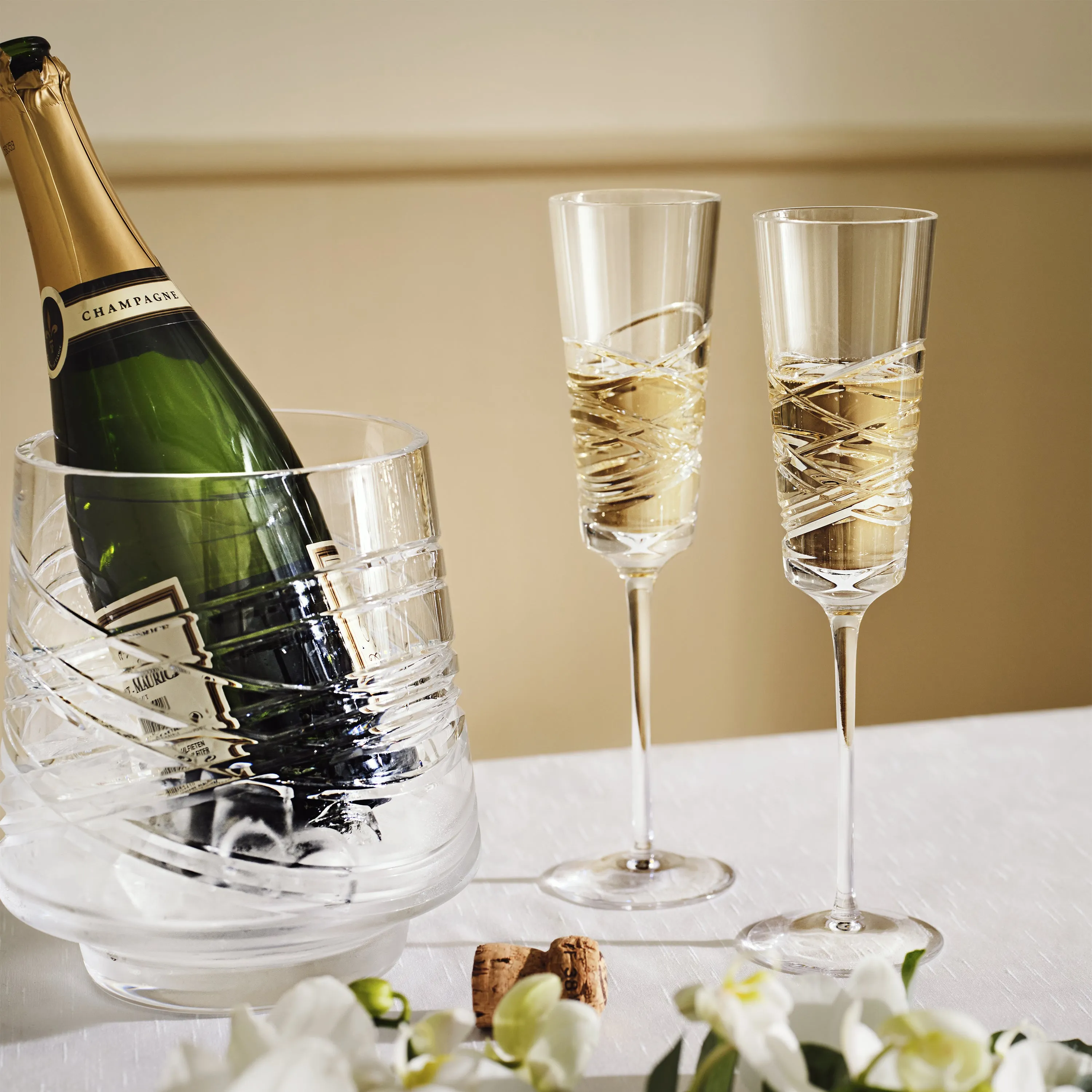 Aran Flute Glass (Set of 2)