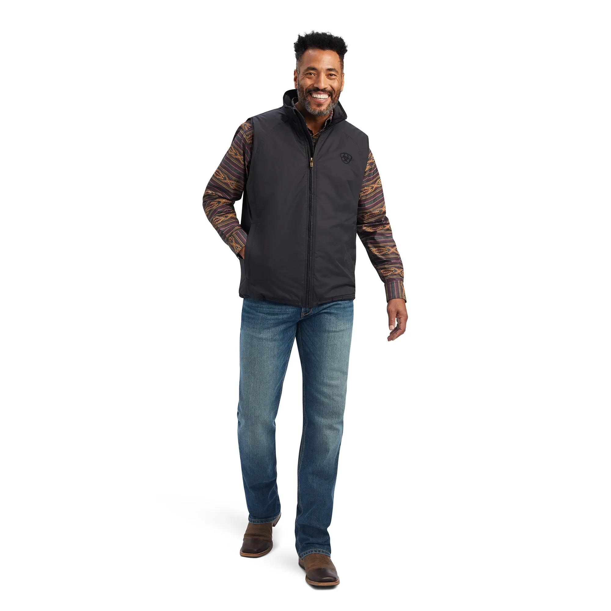 Ariat® Men's Phantom Team Logo Insulated Concealed Carry Vest 10041526