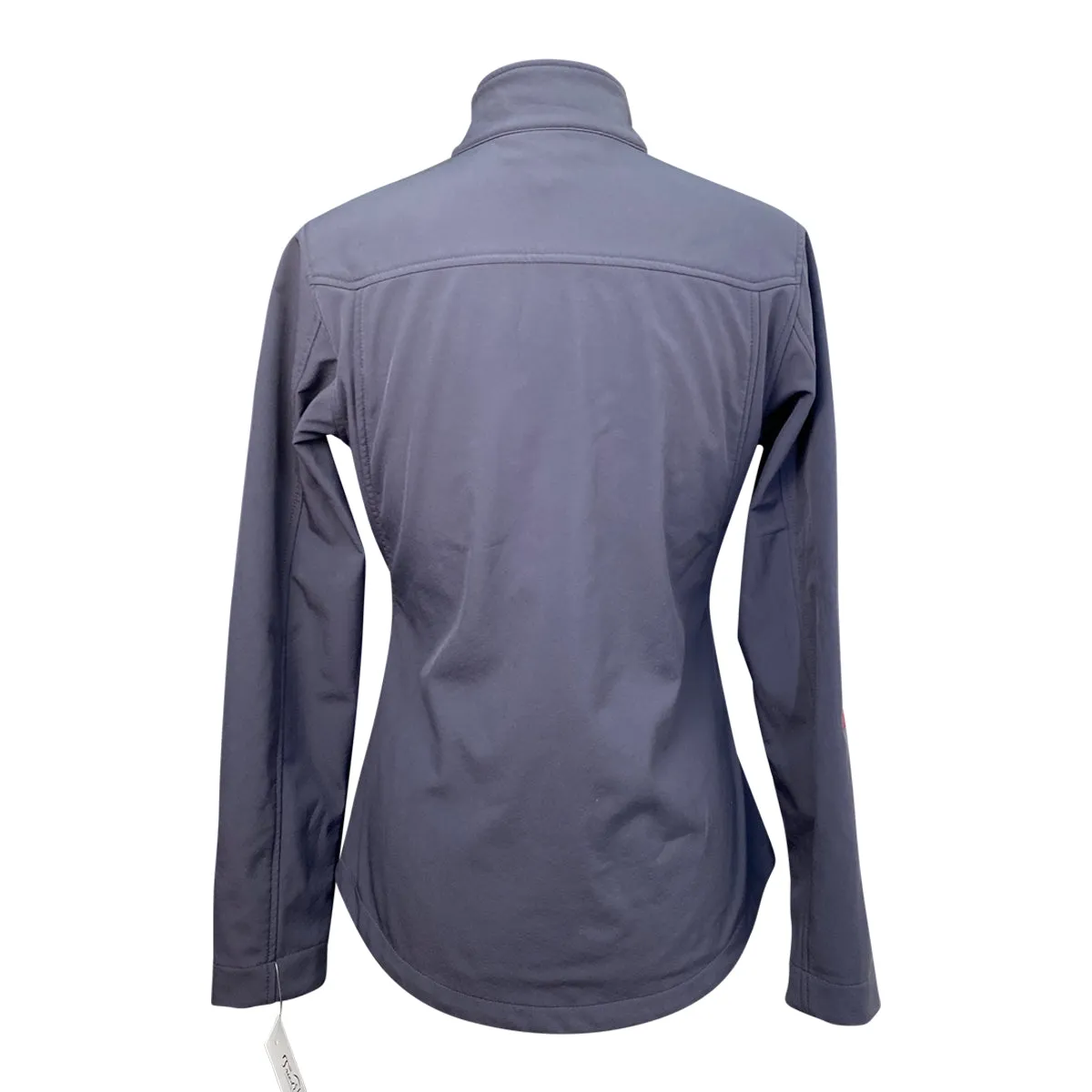 Ariat 'New Team' Softshell Jacket in Grey/Purple - Women's Medium