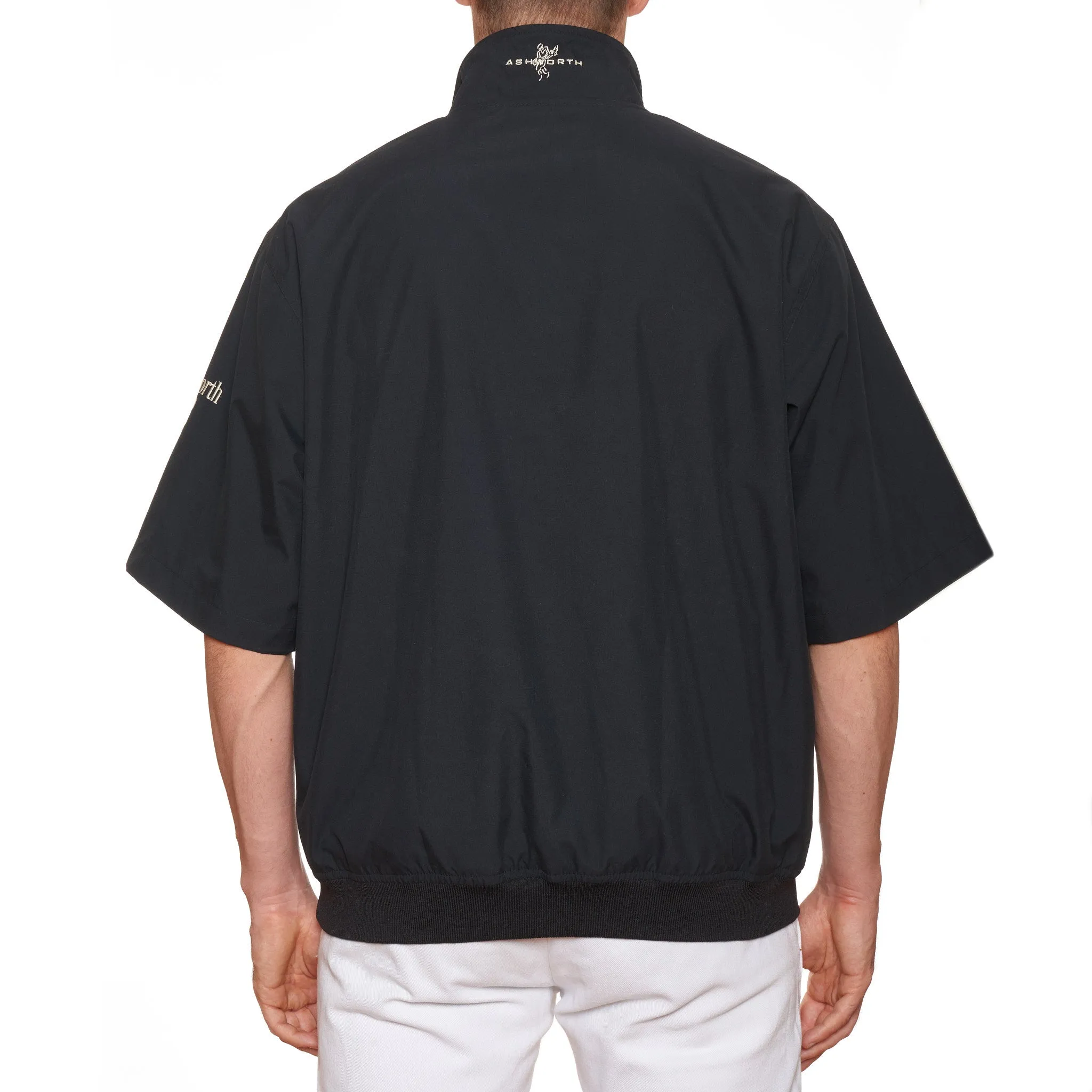 ASHWORTH Weather Systems Water & Wind Resistant Golf Pullover Jacket Size M