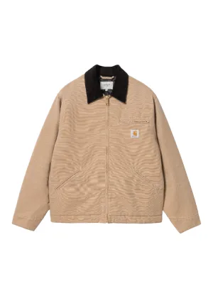 Carhartt WIP - OG Detroit Jacket - Peanut/Black Aged Canvas