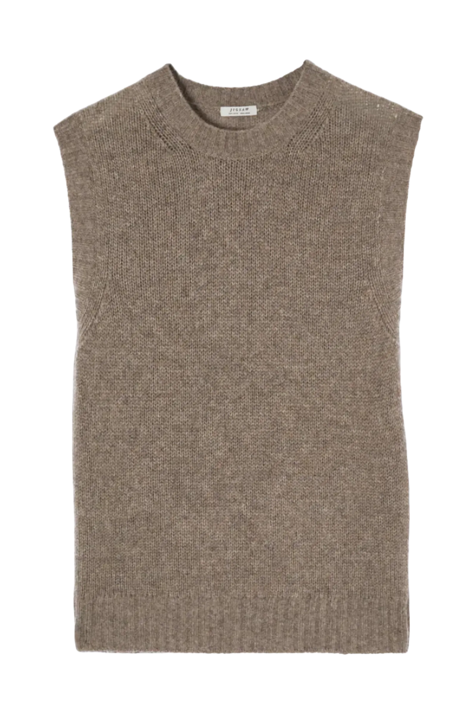 Cashmere Crew Neck Tank