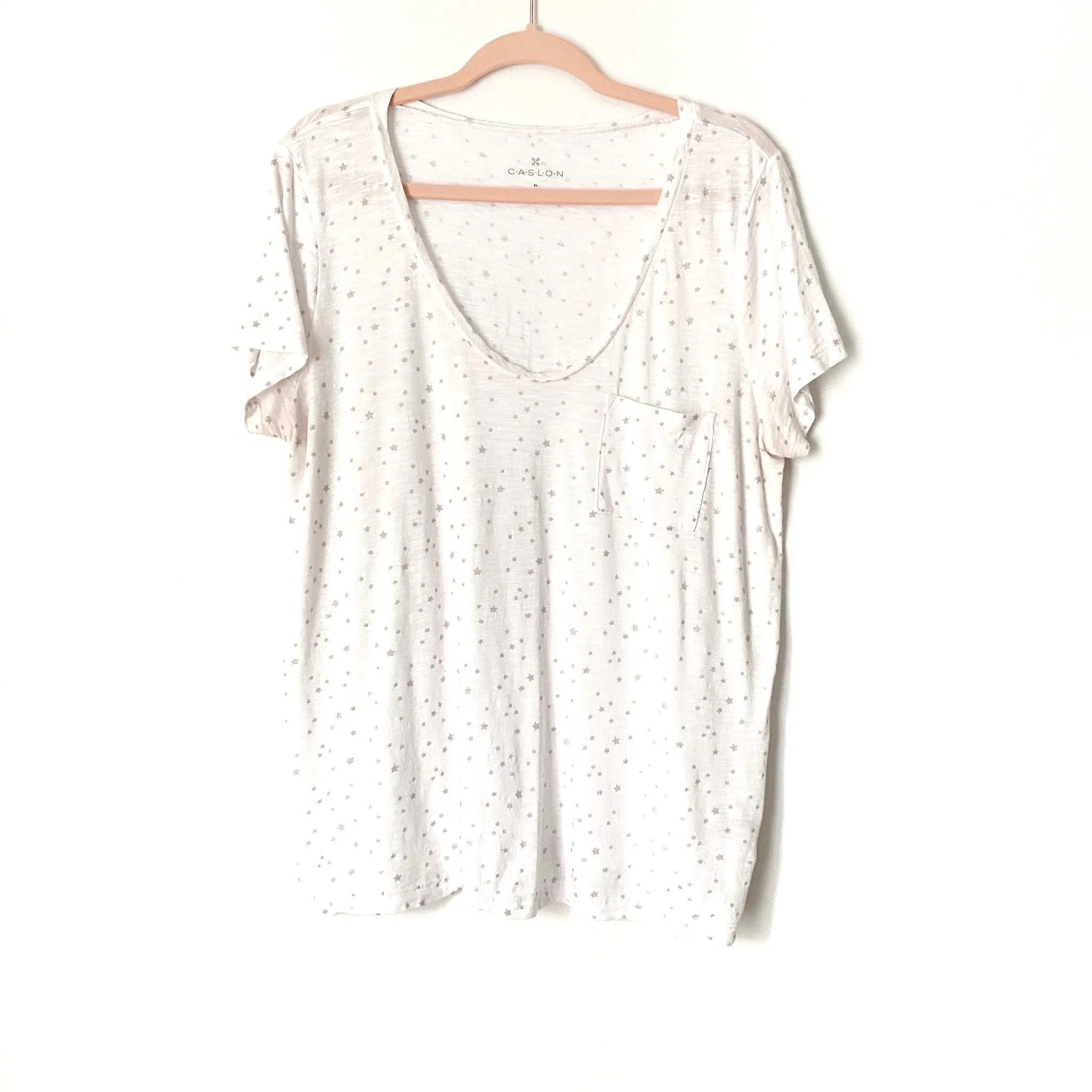 Caslon Star Print Tee- Size XL