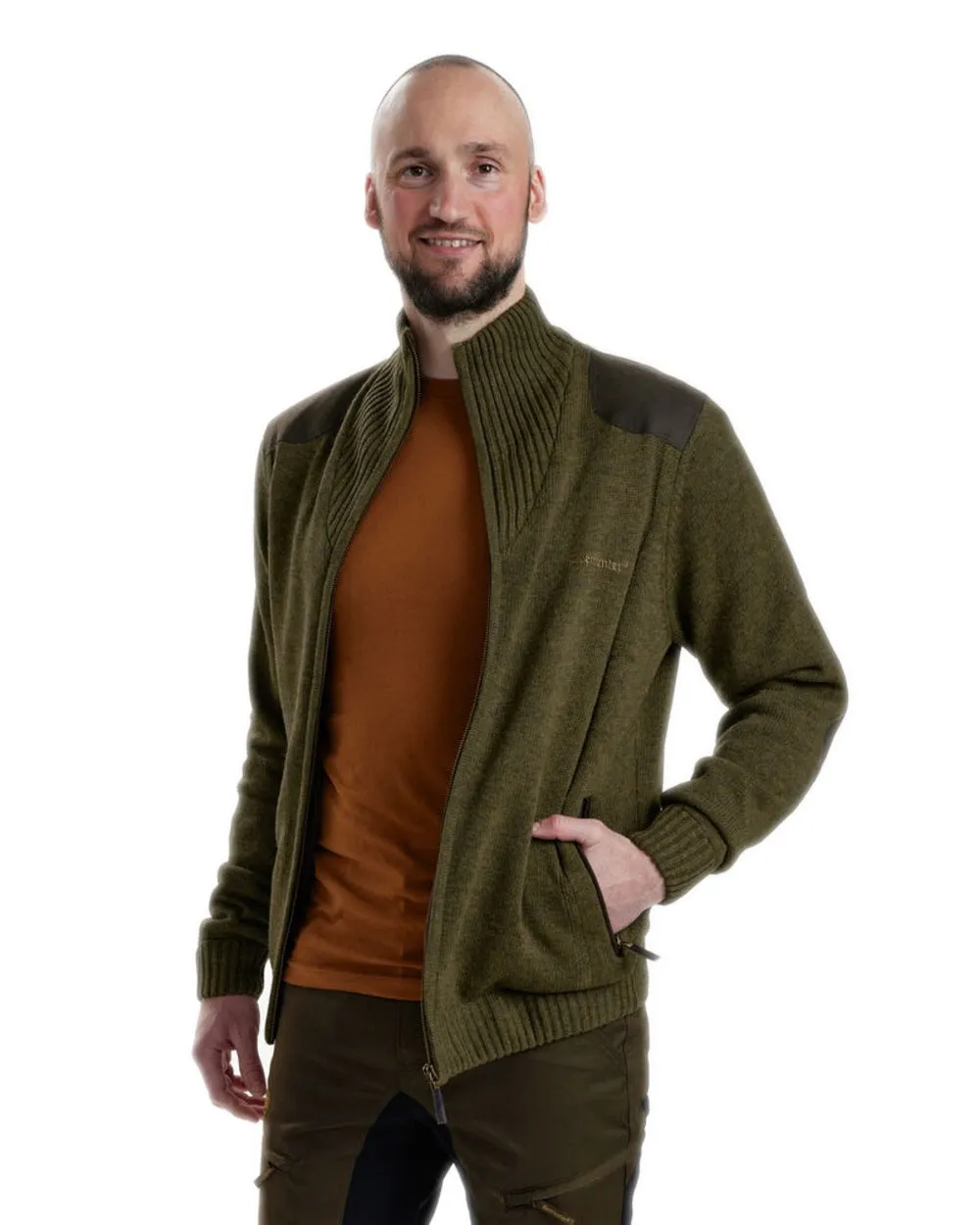 Deerhunter Carlisle Knit Cardigan With Stormliner