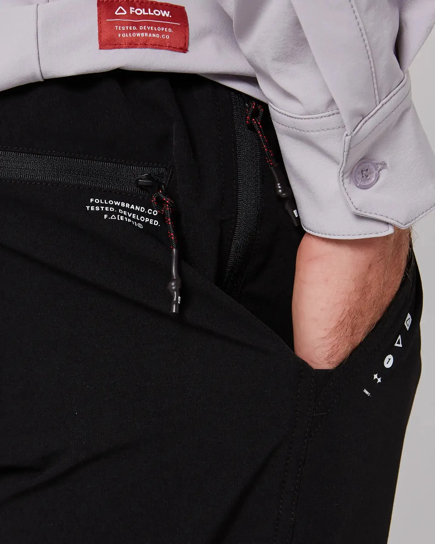 Follow All Day Pants - Black