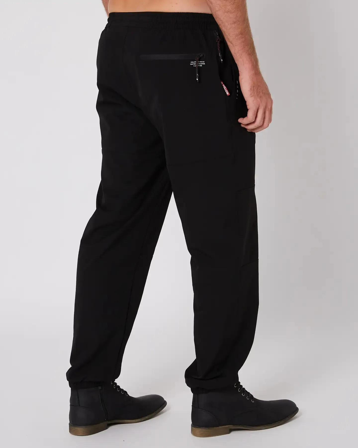 Follow All Day Pants - Black