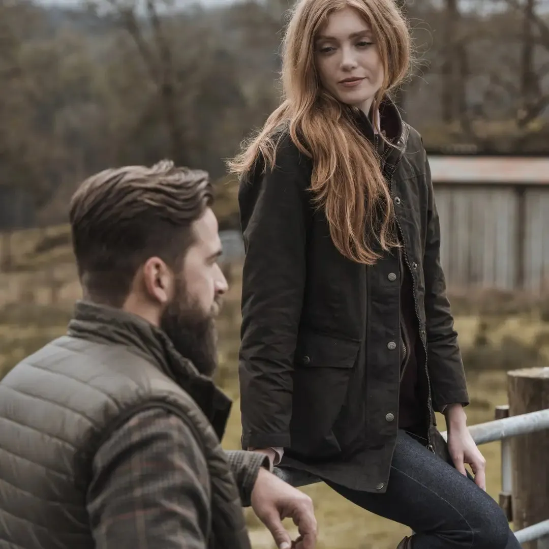 Hoggs of Fife Caledonia Ladies Wax Jacket