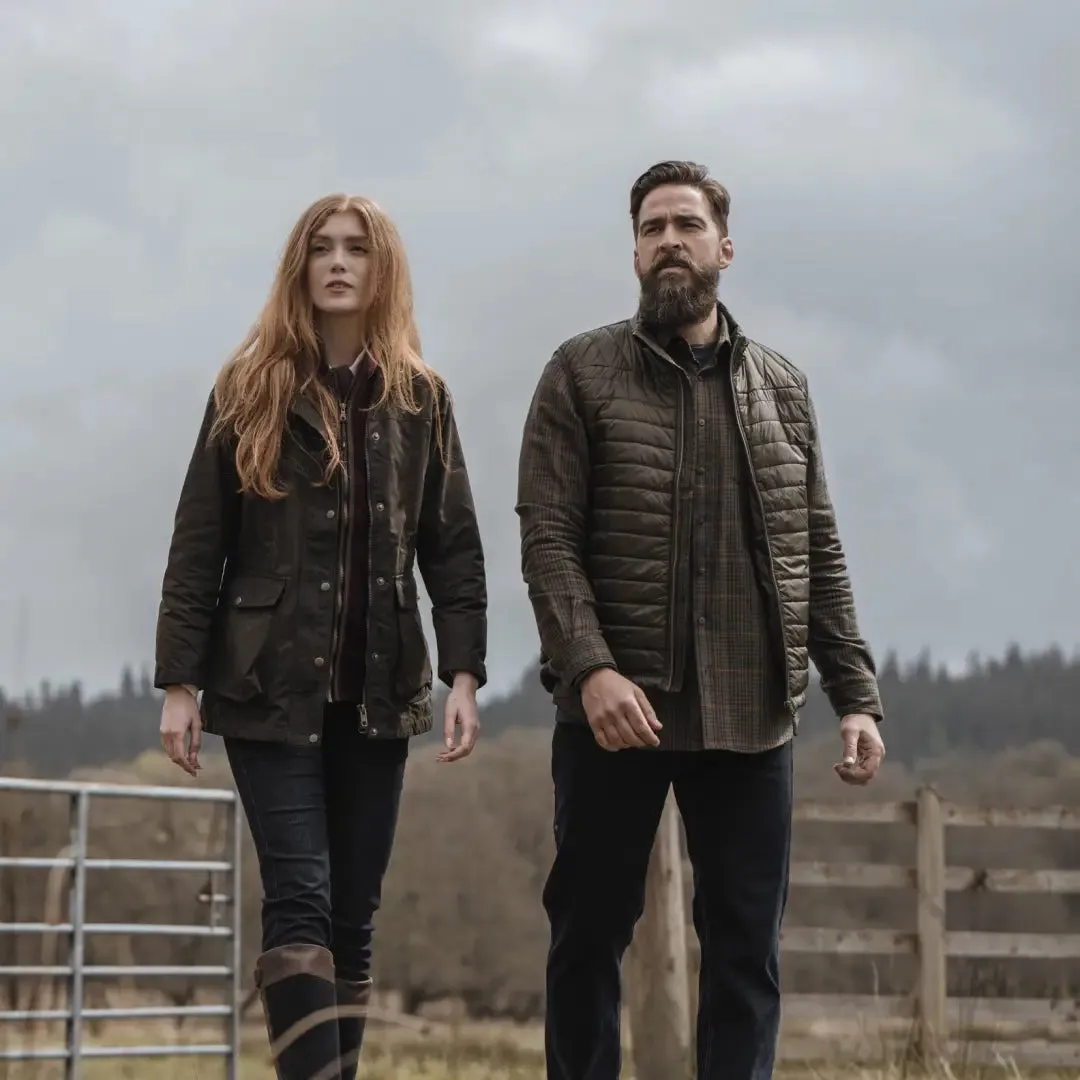 Hoggs of Fife Caledonia Ladies Wax Jacket
