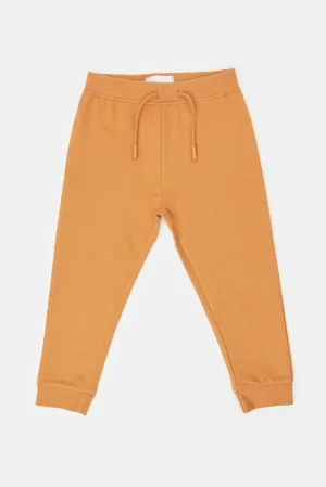 Infant Boys Sand Plain Active Pants