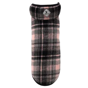 Jacket | Alpine Light Pink & Black Plaid