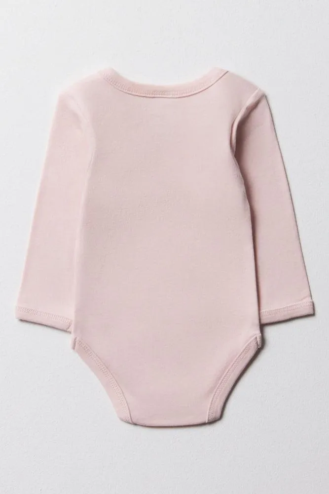 Long Sleeve Bodyvest Pink
