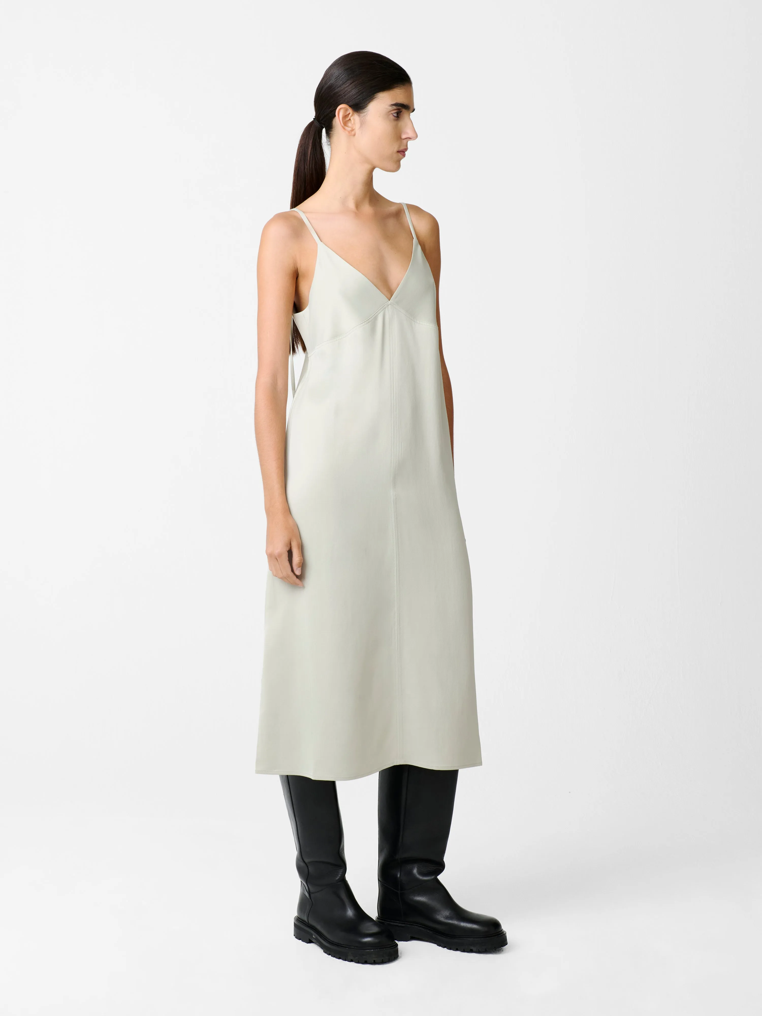 Malebo Dress in Dove