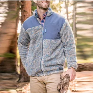 Men'S Casual Outdoor Plush Jacket