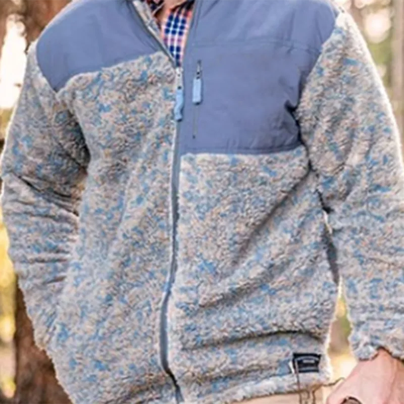 Men'S Casual Outdoor Plush Jacket