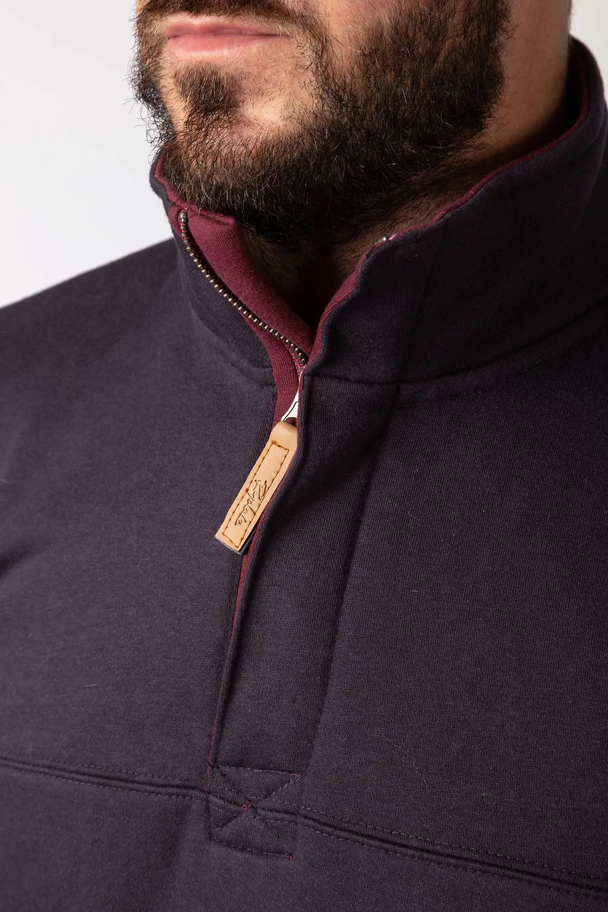 Men's Half Zip Sweatshirt - William