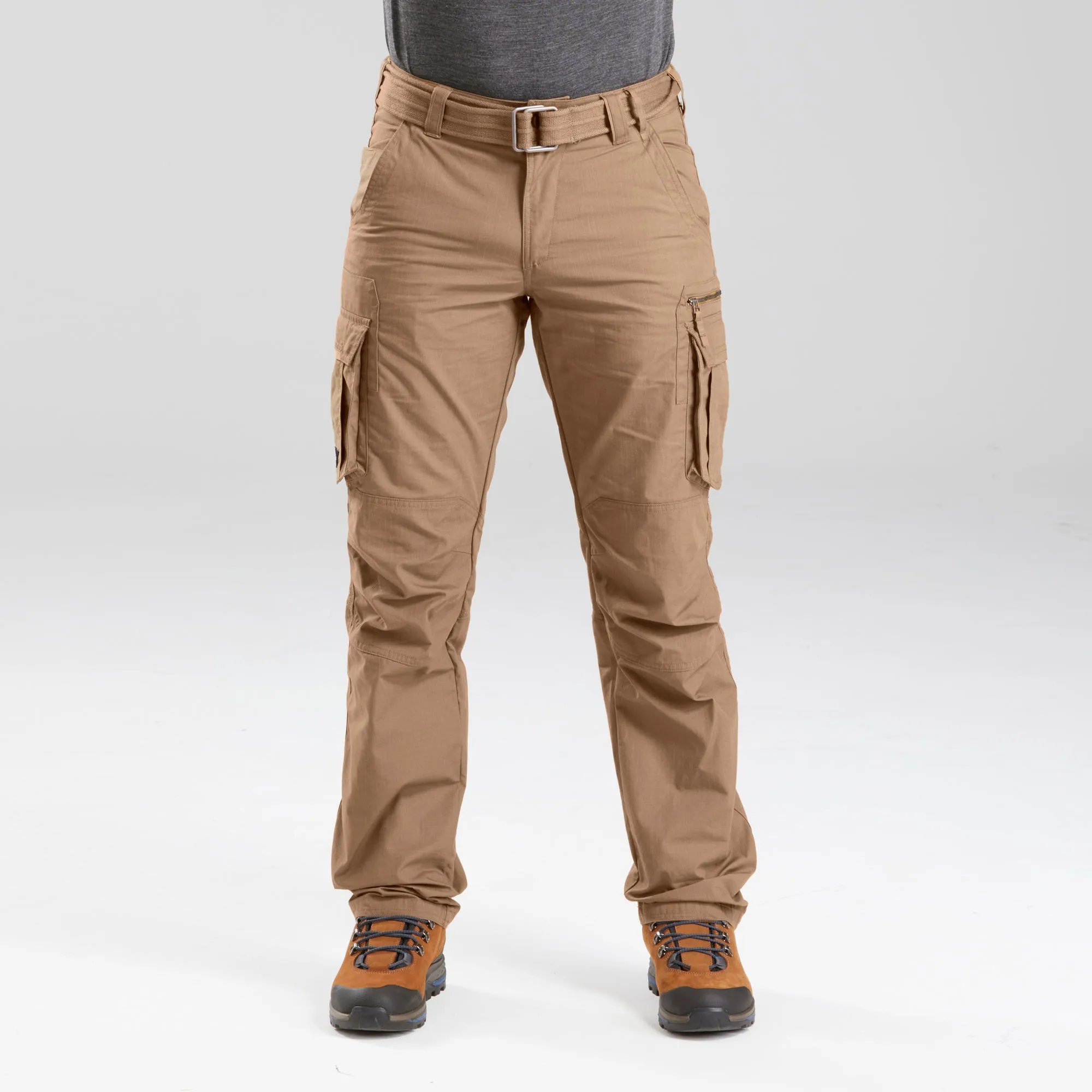 Men's trousers Forclaz 100 Travel for travel, brown