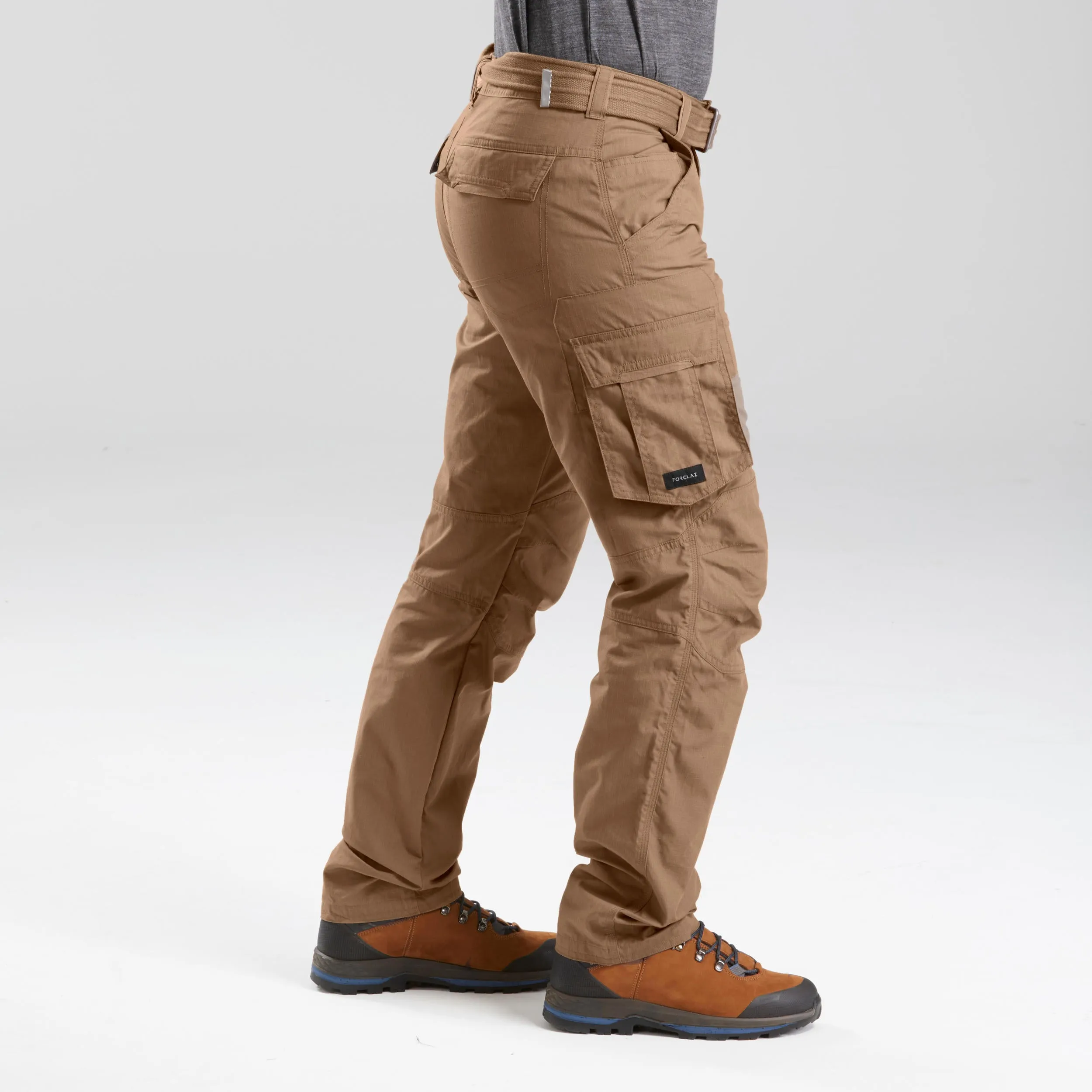 Men's trousers Forclaz 100 Travel for travel, brown