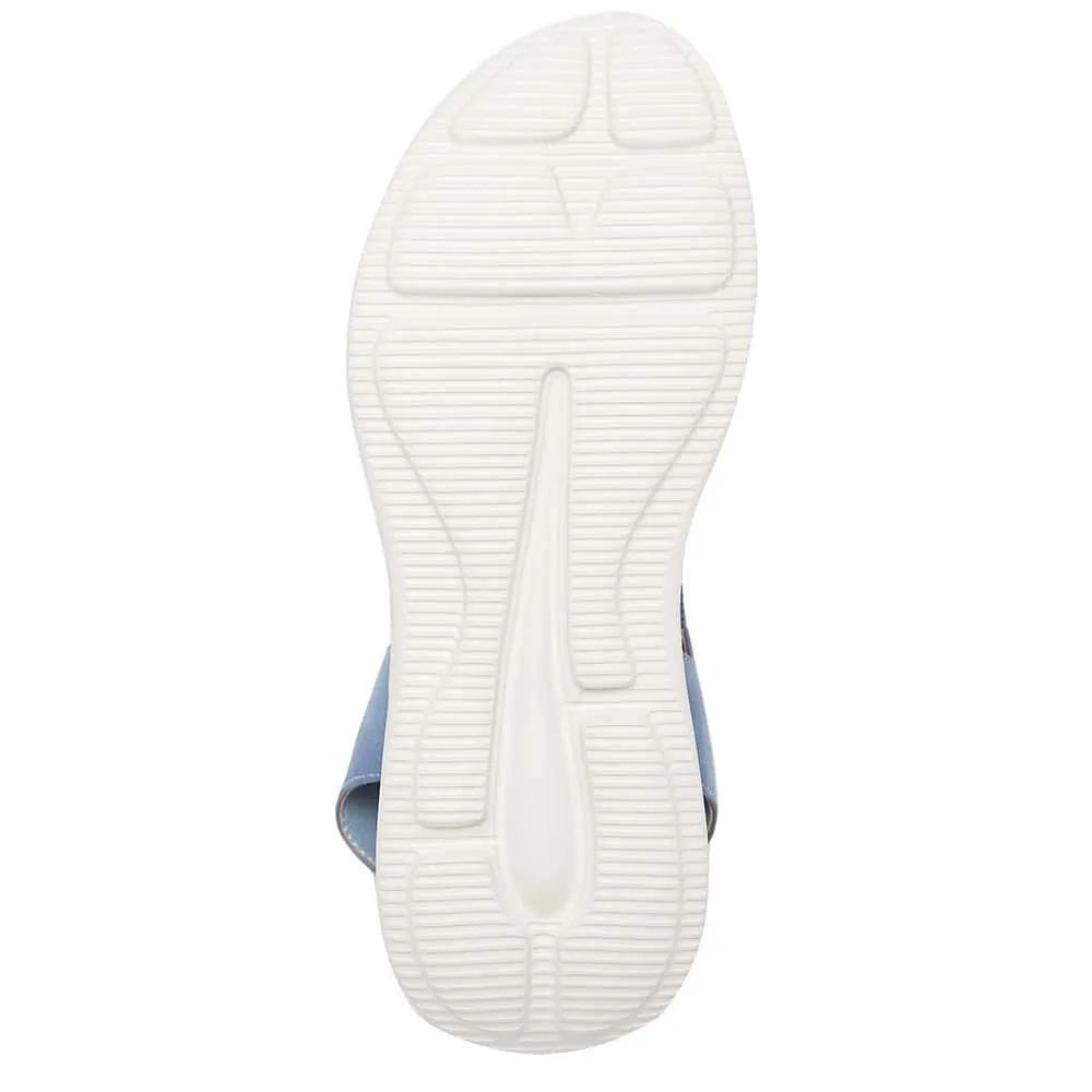 Neon Sandal in Denim Multi