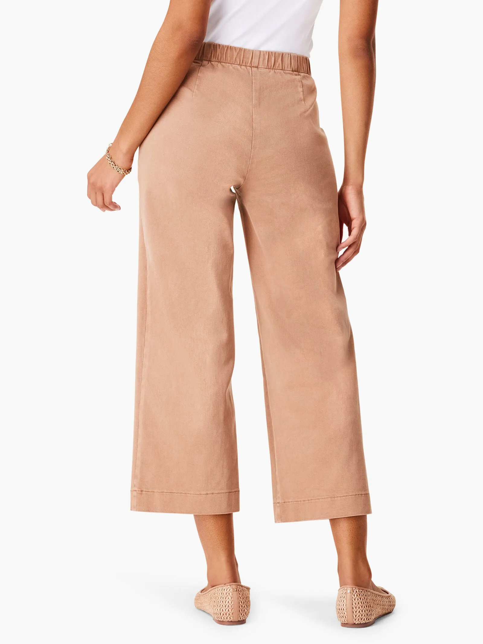 Nic   Zoe All Day Wide Leg Crop Jean
