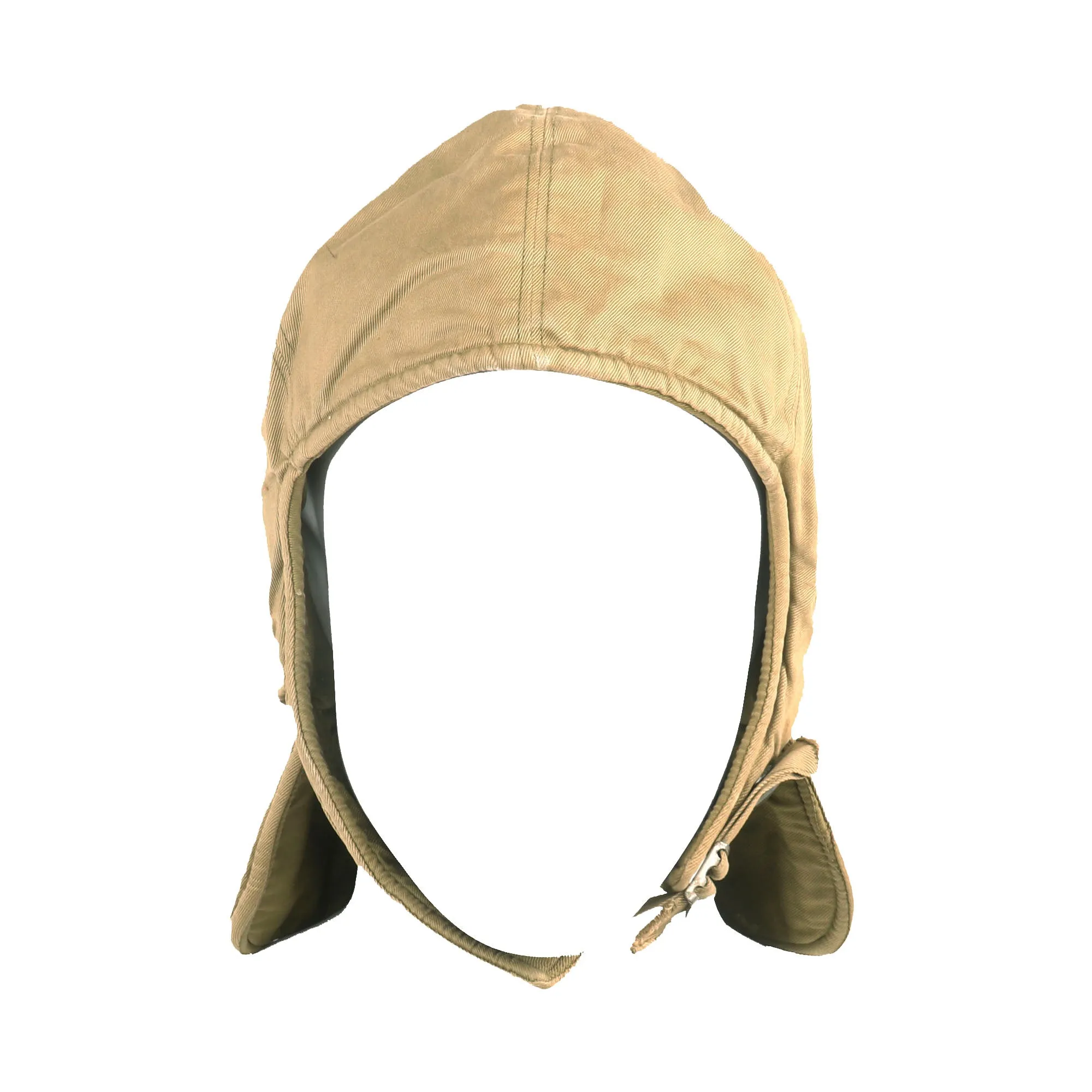 Original U.S. WWII Tanker Set - M38 Helmet & Goggles with Coveralls & Matching Hat