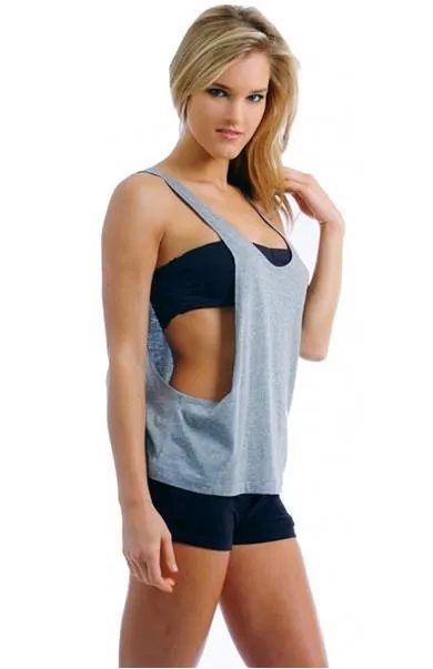 Pure Color Scoop Spaghetti Strap Sexy Vest