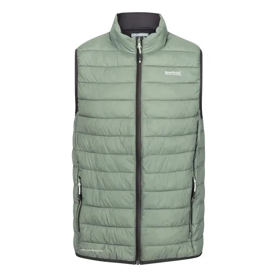 Regatta Mens Hillpack II Insulated Bodywarmer/Gilet Agave Green