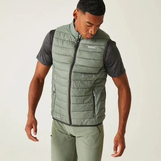 Regatta Mens Hillpack II Insulated Bodywarmer/Gilet Agave Green