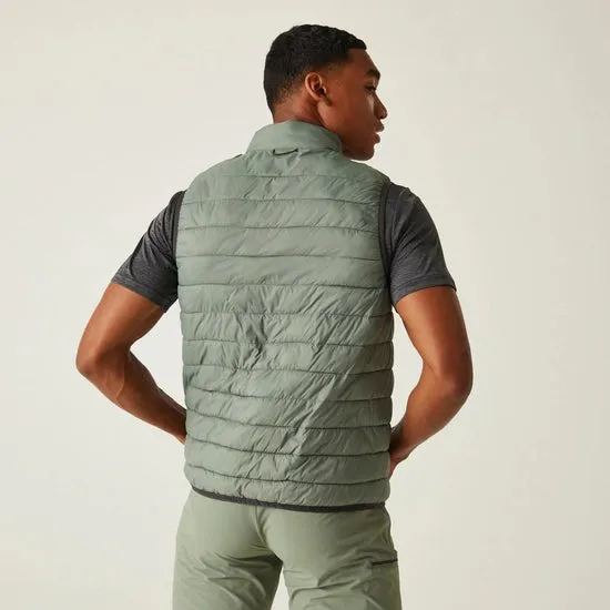 Regatta Mens Hillpack II Insulated Bodywarmer/Gilet Agave Green