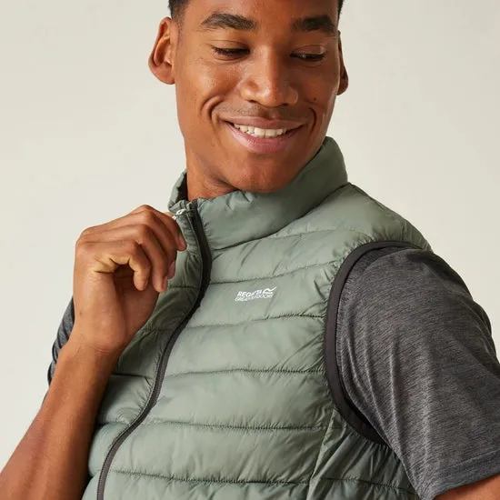 Regatta Mens Hillpack II Insulated Bodywarmer/Gilet Agave Green