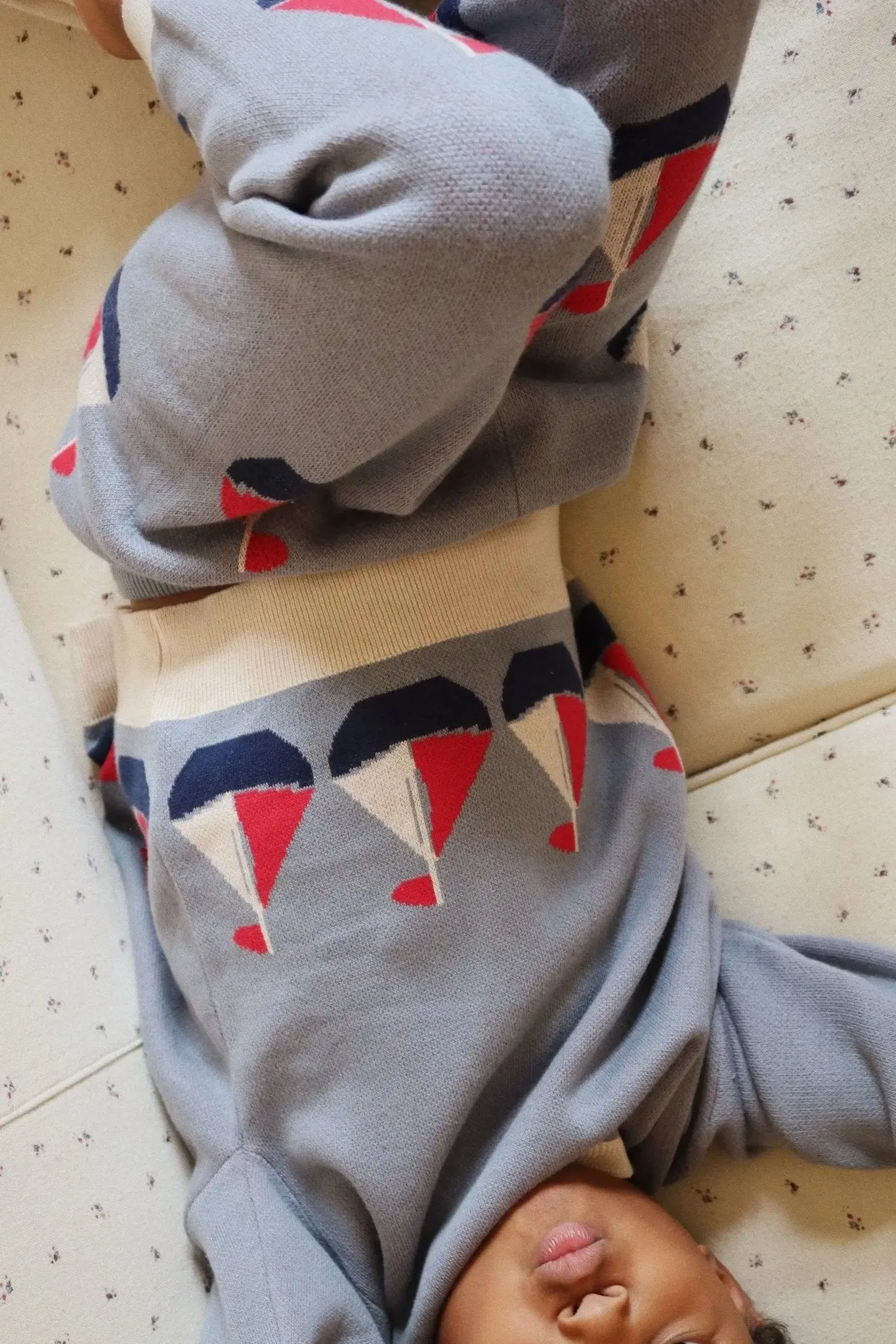 Sail Away Lapis Knit Pants Gots
