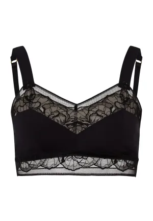 Selma Crop Top | Black 70990-019