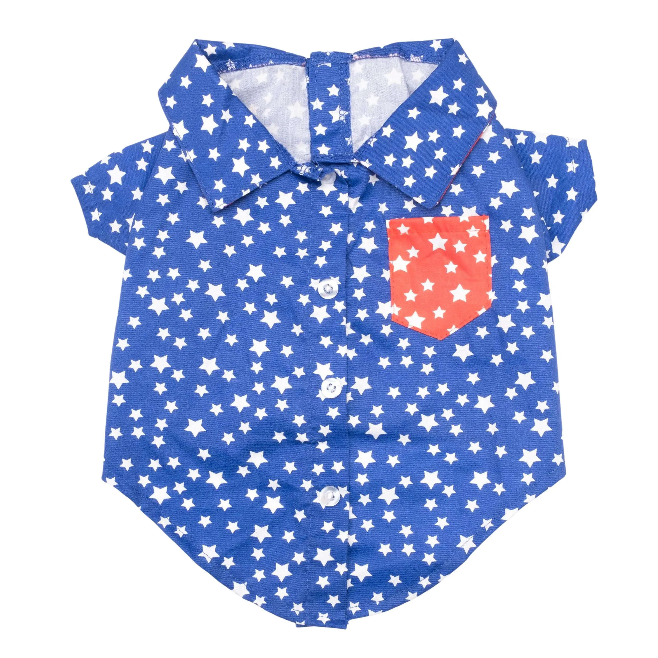 Shirt | Stars Navy & Red