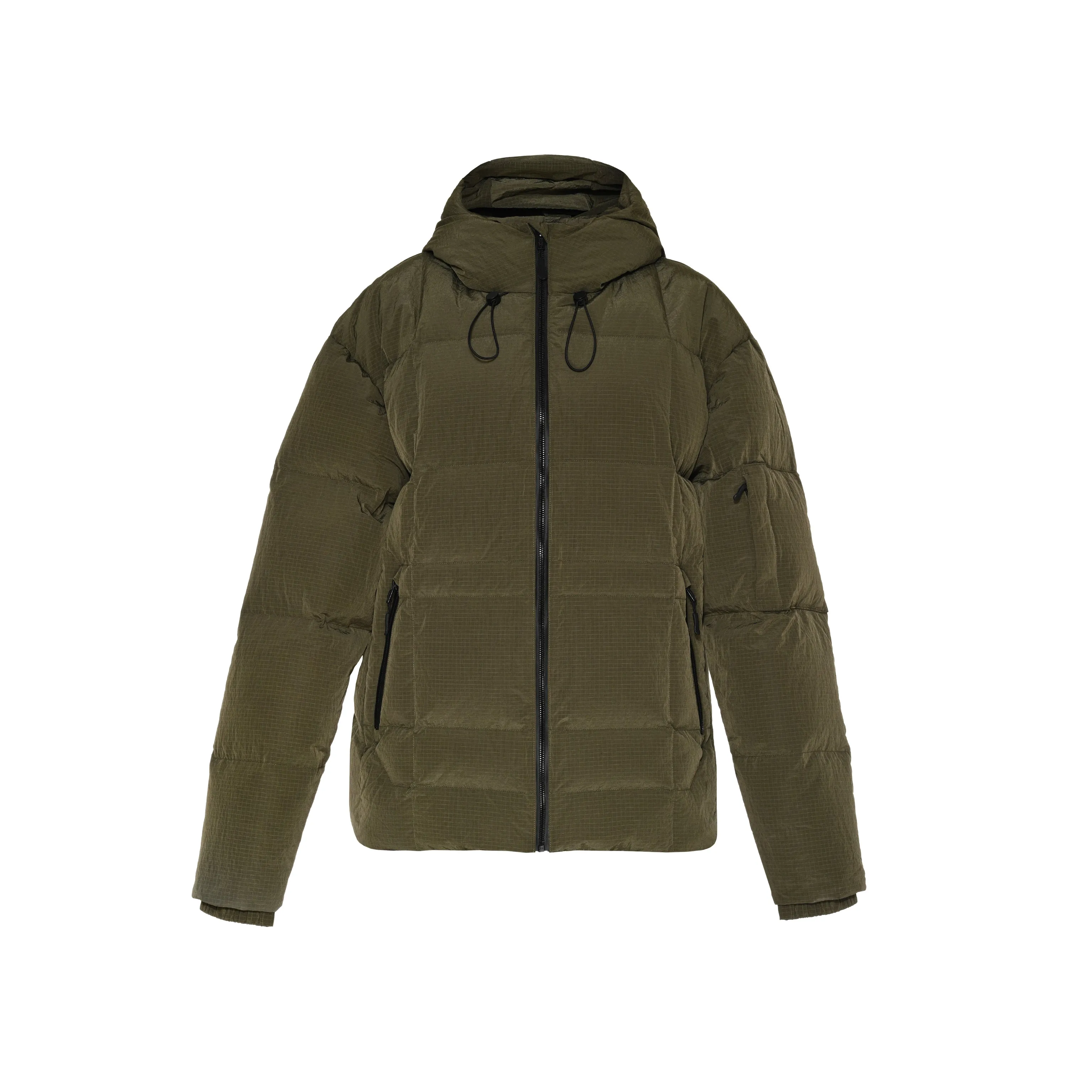 SKI PUFFER JKT - ARMY GREEN