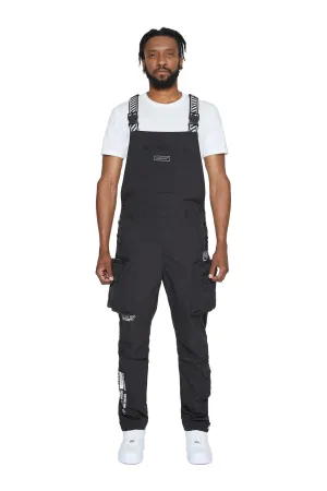 Smoke Rise - Nylon Utility Overall - Black