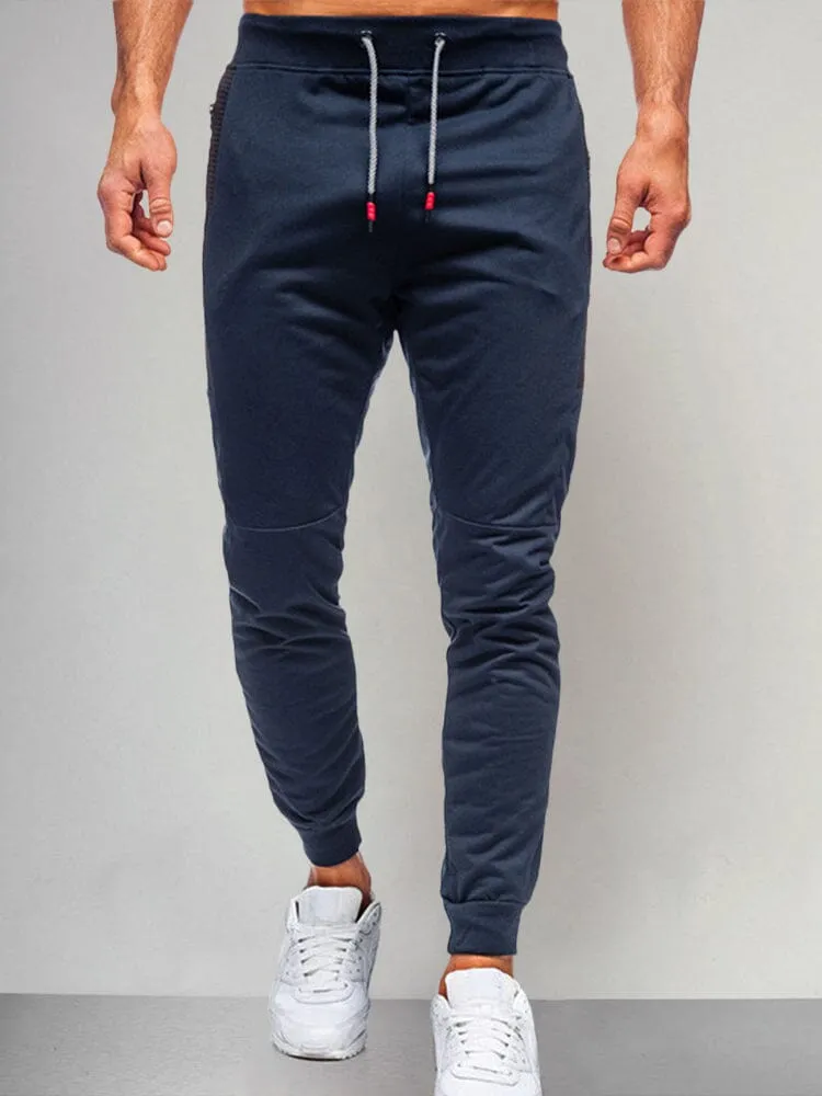 Straight Casual Drawstring Pants