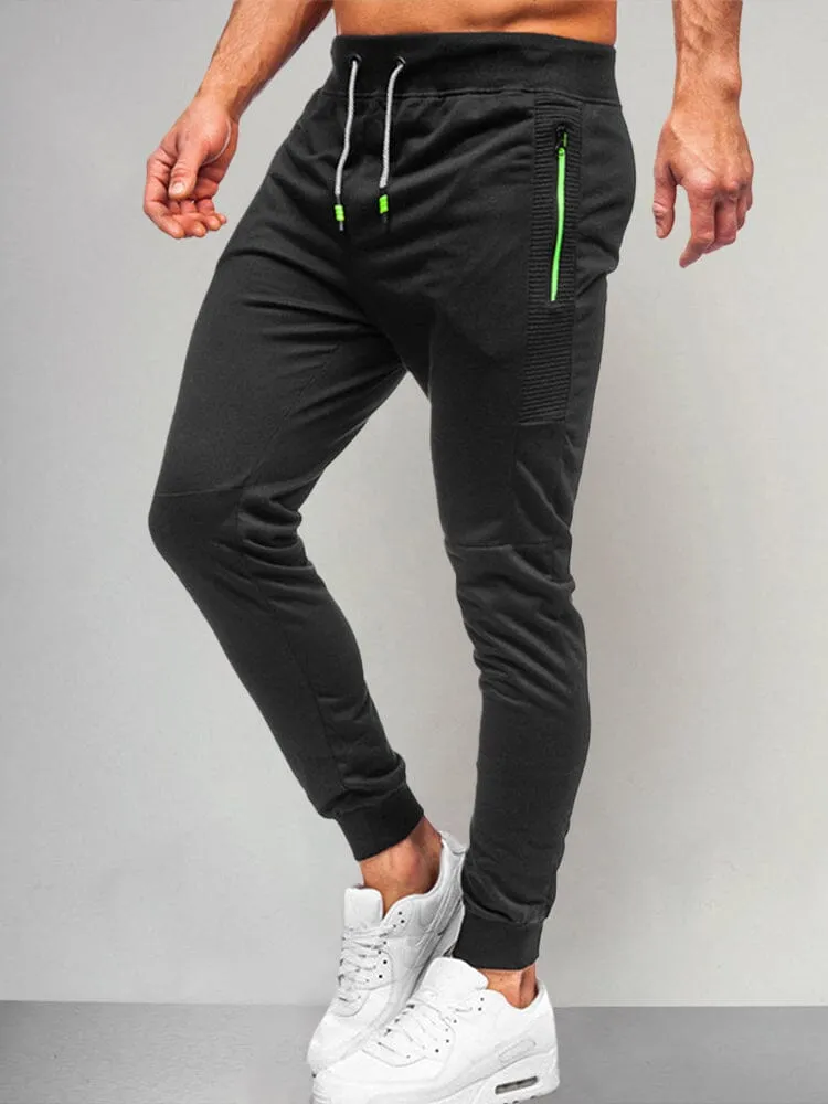 Straight Casual Drawstring Pants