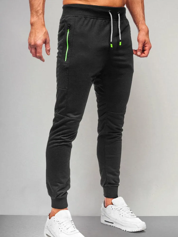 Straight Casual Drawstring Pants