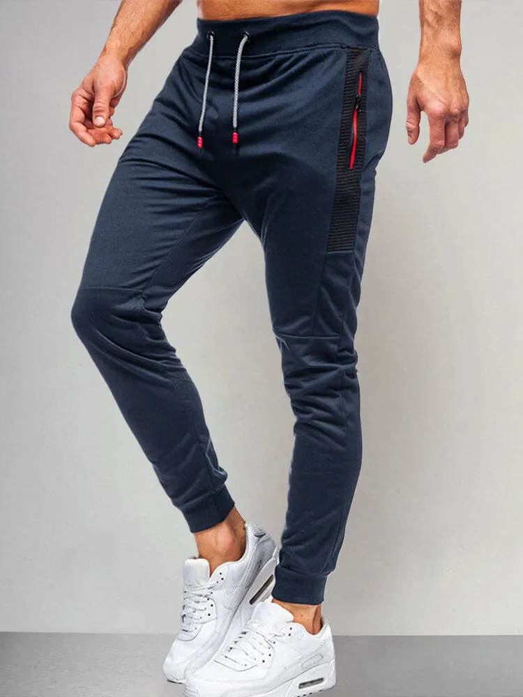 Straight Casual Drawstring Pants