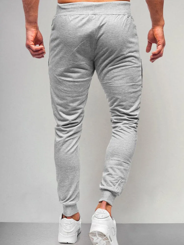 Straight Casual Drawstring Pants