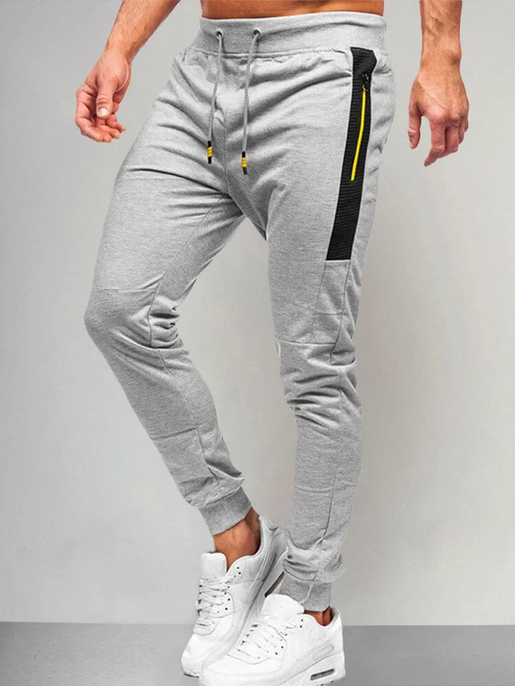 Straight Casual Drawstring Pants