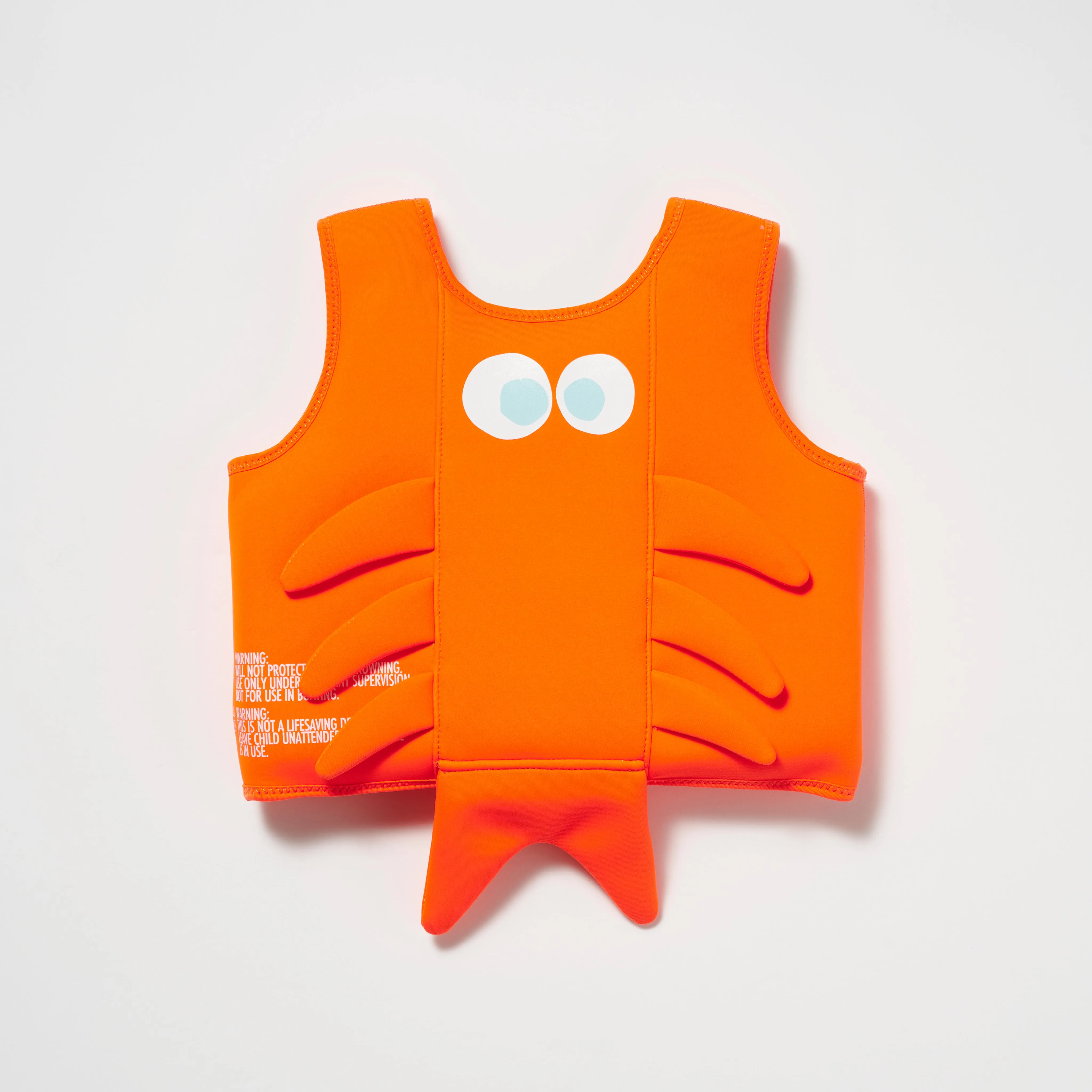 SUNNYLiFE Swim Vest Sonny The Sea Creature Neon Orange
