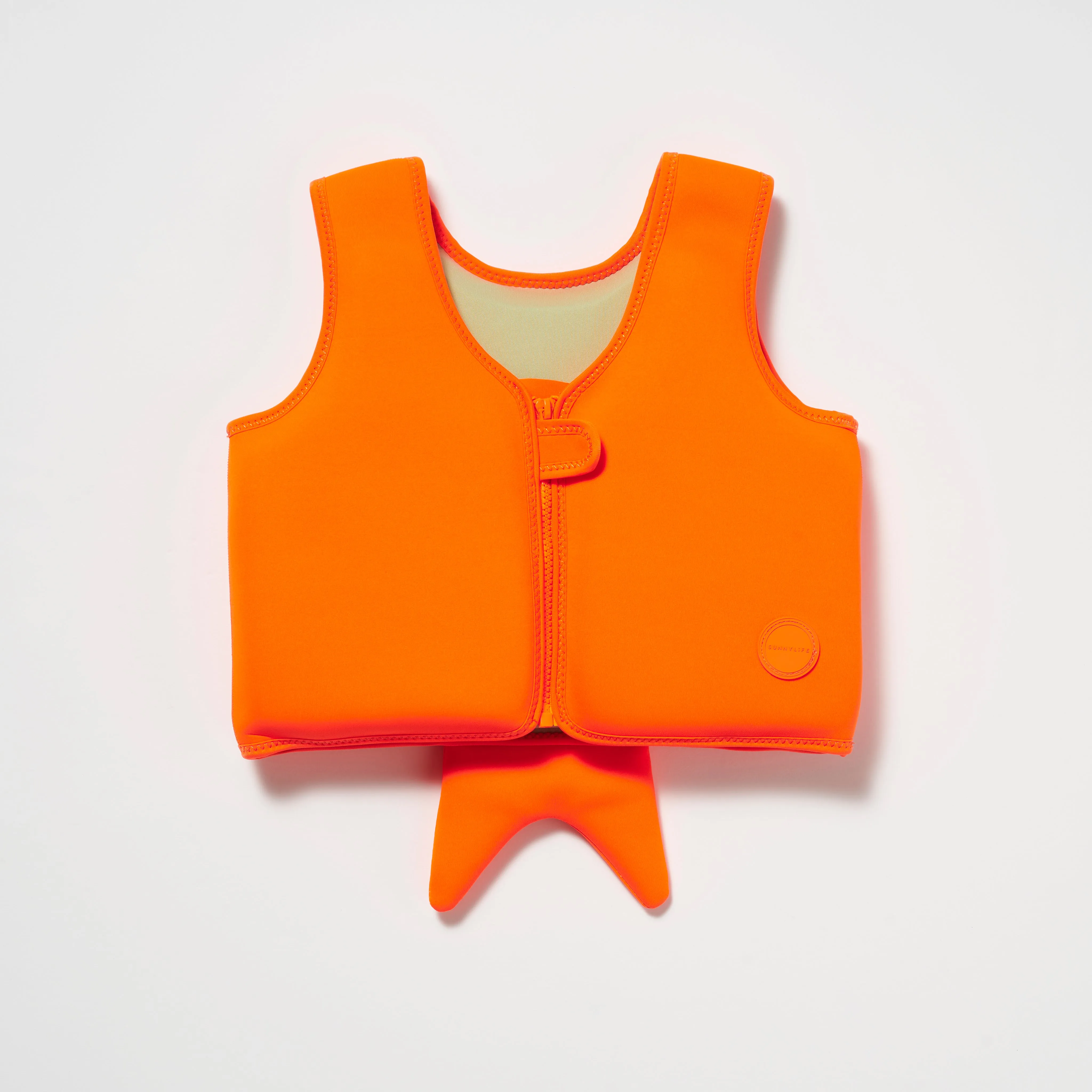 SUNNYLiFE Swim Vest Sonny The Sea Creature Neon Orange