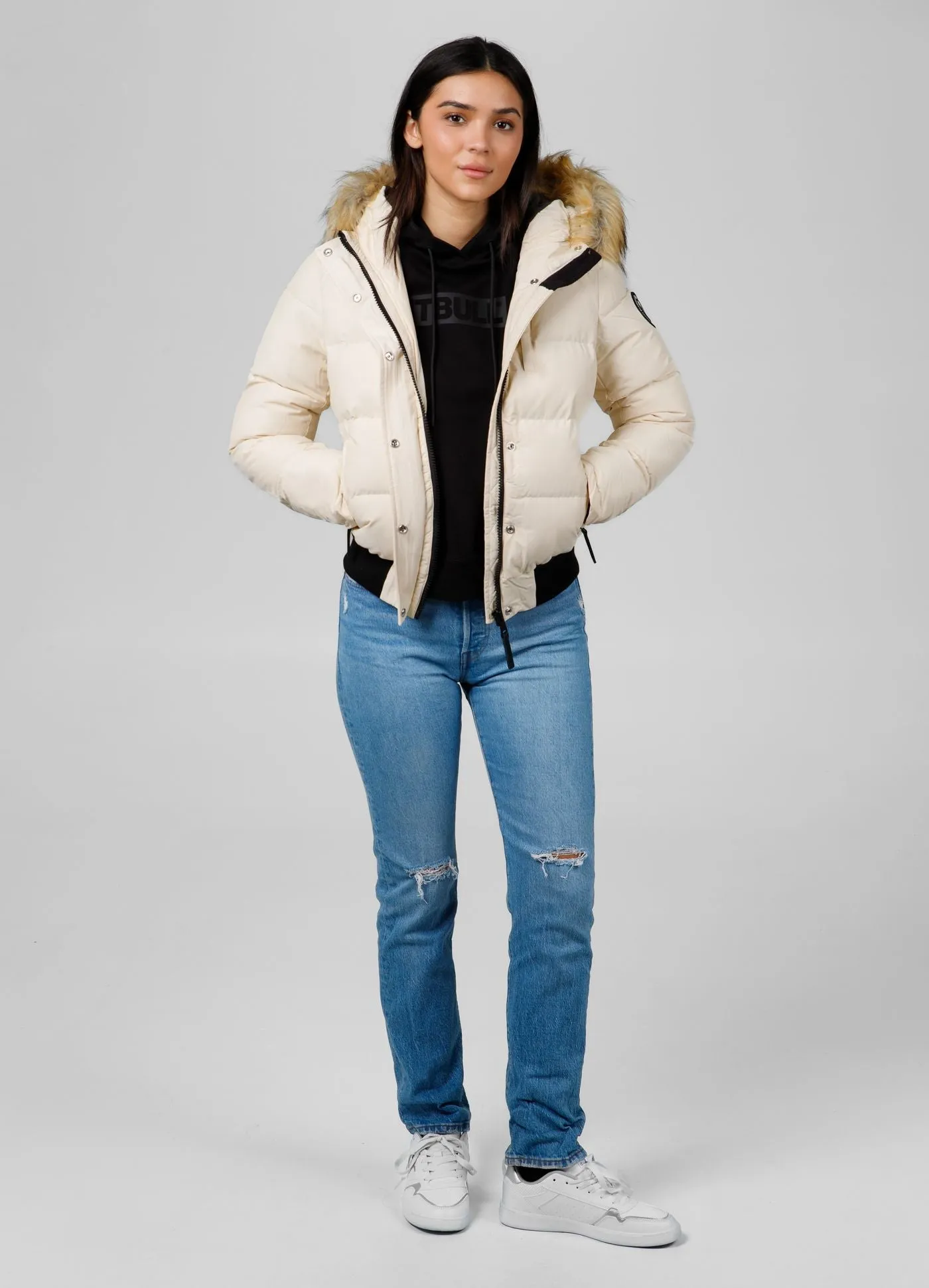 Women's winter hooded jacket Azalea